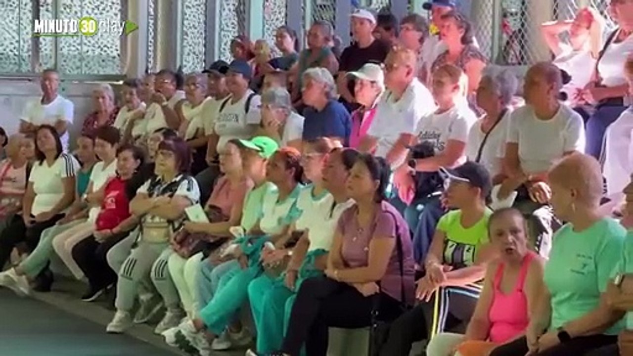 Medellín promueve la actividad física para prevenir enfermedades en adultos mayores