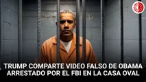 Trump comparte video falso de Obama 