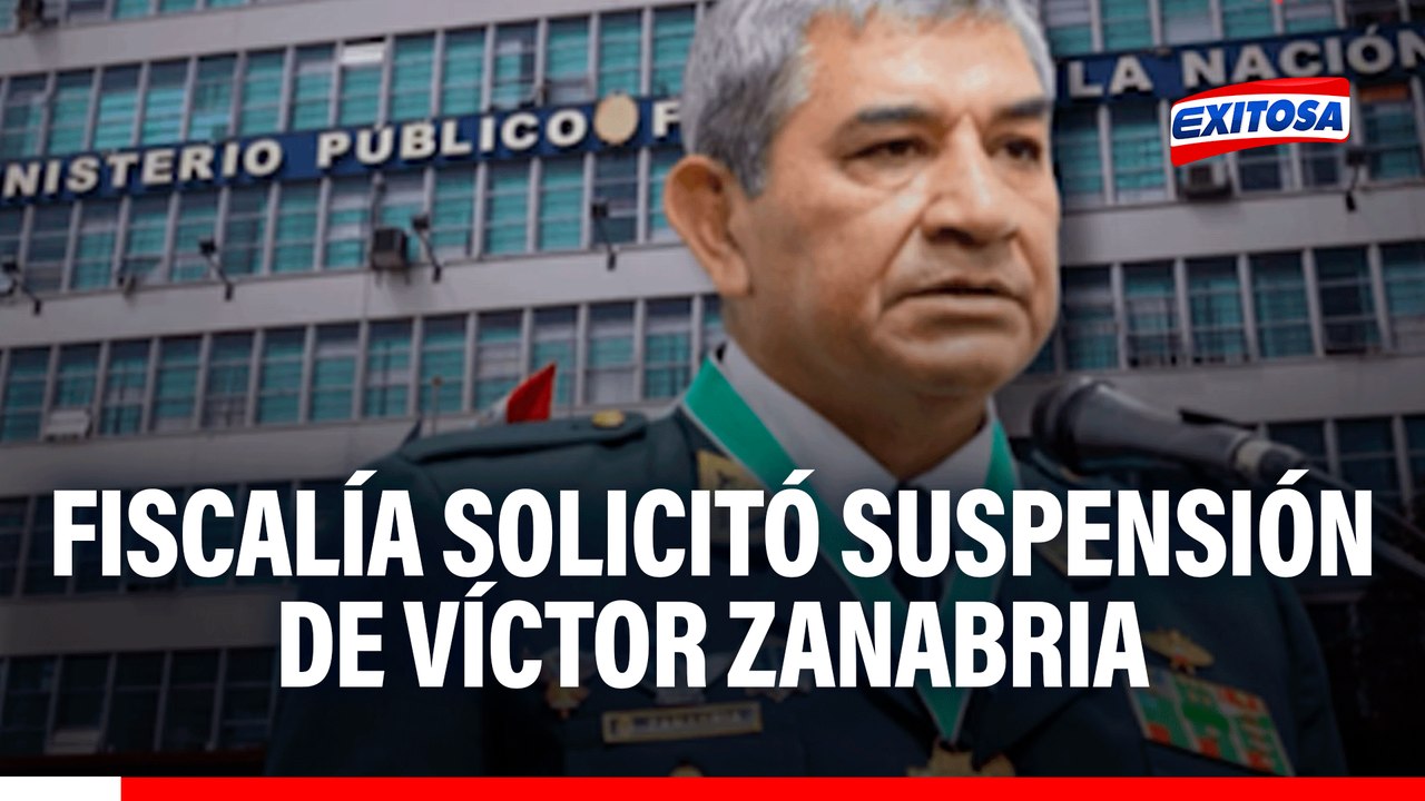 Fiscalía solicitó al PJ la suspensión del comandante de la PNP, Víctor Zanabria