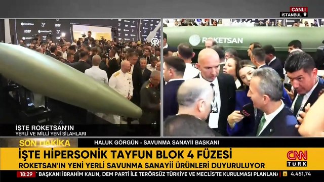 Savunma Sanayii Başkanı Haluk Görgün CNN TÜRK’e konuştu: Türkiye, dünyada önemli bir aktör