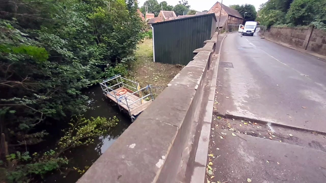 Work starts at Wodehouse Bridge