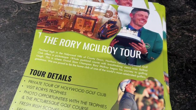 À Holywood chez Rory McIlroy - Golf