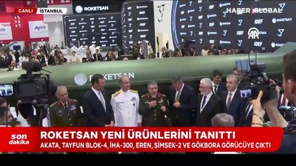 Roketsan yeni yerli savunma sanayii ürünlerini duyurdu