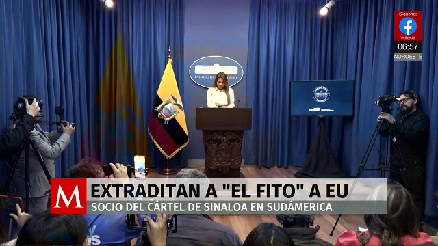 Extraditan a EU a ‘El Fito’, señalado como figura clave del Cártel de Sinaloa