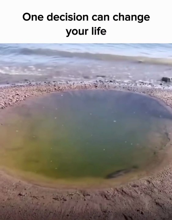 One decision can change your life