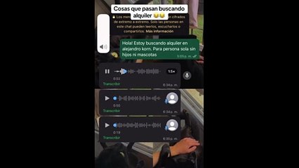 VIDEO: Una búsqueda de alquiler terminó en una insólita historia de venganza y risas en TikTok