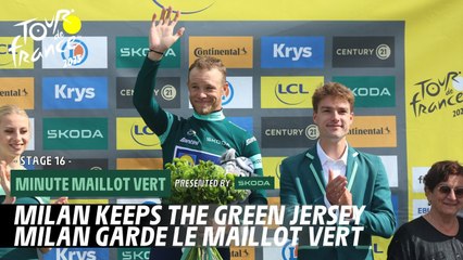 Škoda Green Jersey Minute - Stage 16 - Tour de France 2025
