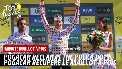 E.Leclerc Polka Dot Jersey Minute - Stage 16 - Tour de France 2025