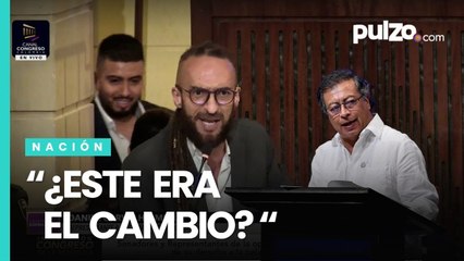 “¿Este era el cambio_ Qué decepción”_ Daniel Carvalho lanza críticas a Petro en medio del Congreso