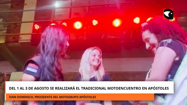 Del 1 al 3 de agosto se realizará el tradicional Motoencuentro en Apóstoles