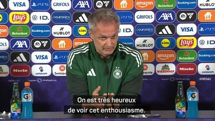 Allemagne - Christian Wück : "Heureux de voir cet enthousiasme autour de nous"