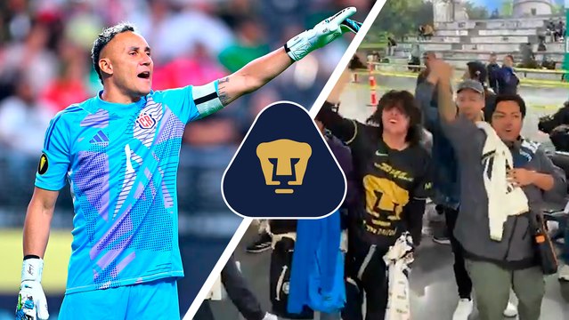 Afición de Pumas espera a Keylor Navas en el AICM, pero se quedan con las ganas de verlo