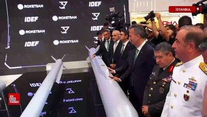 İstanbul roketsan yeni silahlarını tanıttı
