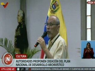Autoridades en materia cultural propusieron creación del Plan Nacional de Desarrollo Archivístico