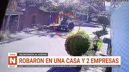 Robaron en una casa y dos empresas en Santa Cruz