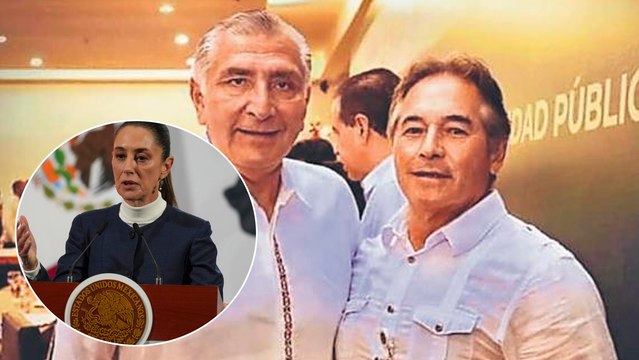 Claudia Sheinbaum asegura que continuarán las investigaciones sobre Adán Augusto y Hernán Bermúdez