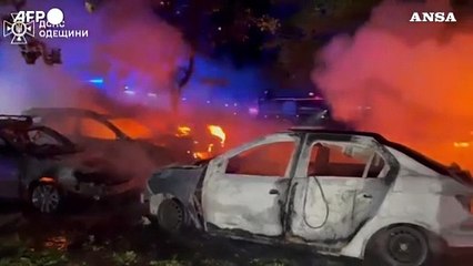 Ucraina, attacchi russi nella notte su Odessa e Sumy