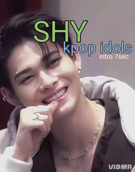 super shy kpop idols/ kpop idols that are introverted 🤭😶‍🌫️