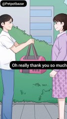 I gift my kitten to the neighbor #cat #kitten #animals #dailyshorts #cartoon