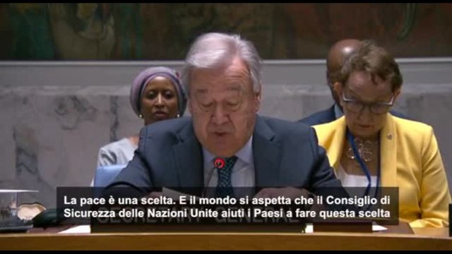 Gaza, Guterres condanna attacchi a locali Onu: sono inviolabili