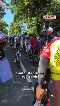 Pourquoi les coureurs ont un sifflet après les étapes de montagne - Tour de France