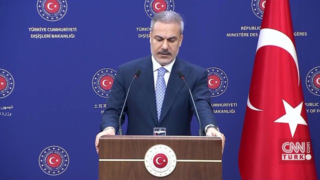 SON DAKİKA... Dışişleri Bakanı Hakan Fidan: İsrail kaostan besleniyor, Suriye'yi bölmeyi amaçlıyor