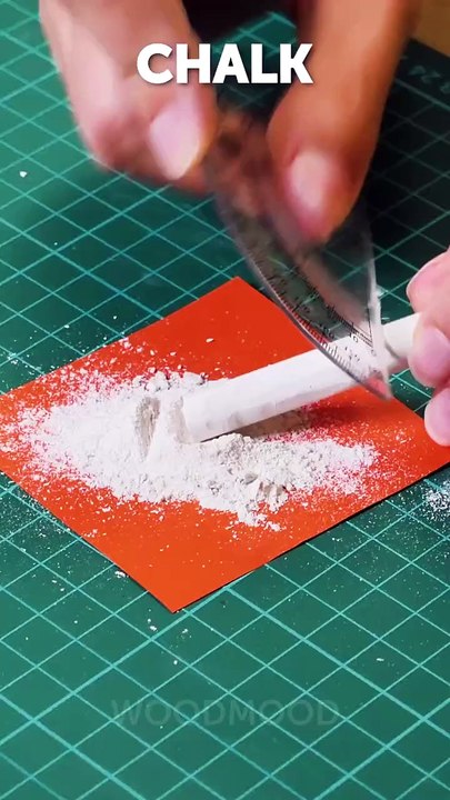 Fixing Wall Dents With Chalk?! ✏️🧱