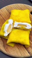 Easy Hong Kong Mango Pancakes Recipe👉🏻 https://youtu.be/g3QFrN0CKTM?si=_emKAo9Tai0CmMOA        #tastemadeworld #pancake #mangopancake #hongkongpancake #hongkongpancake #breakfast