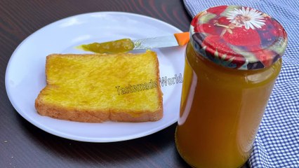 Homemade Mango Jam Recipe #tastemadeworld #dessert #trending #shorts #mangojam #mangospread #foryou