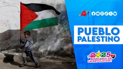 🇳🇮✊ Copresidente de Nicaragua se refirió al exterminio del pueblo palestino
