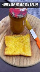 Homemade Mango Jam Recipe #tastemadeworld #dessert #trending #shorts #mangojam #mangospread #foryou
