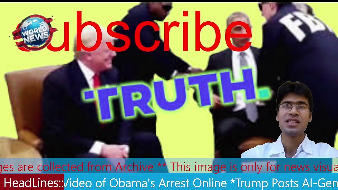 Trump Posts AI-Generated Video of Obama's Arrest Online MHM NEWS