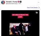 El video falso, generado con IA, que muestra a Obama siendo arrestado y que fue compartido por Trump