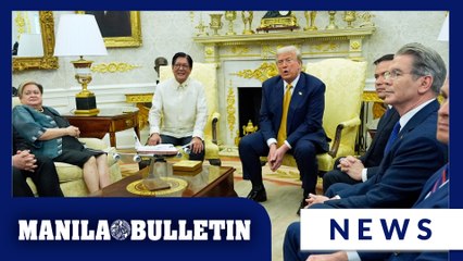 Marcos meets US President Trump at the White House