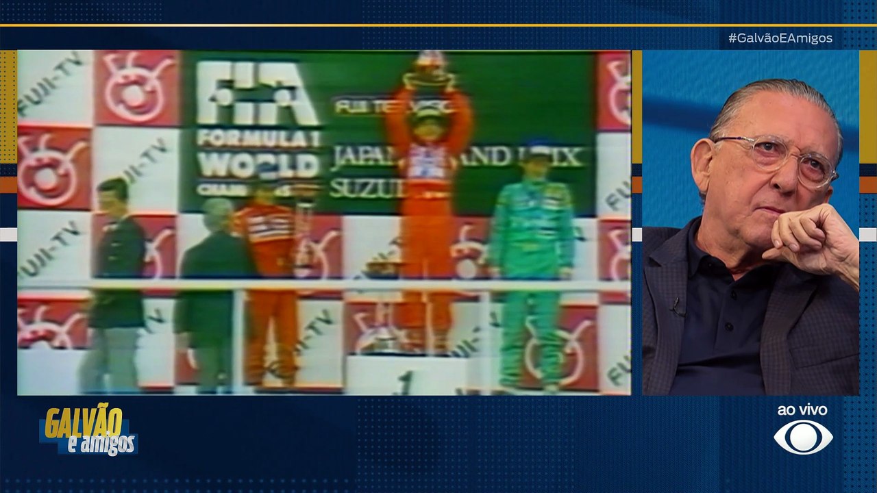 Galvão fala sobre relação com Ayrton Senna: "como se fôssemos irmãos"