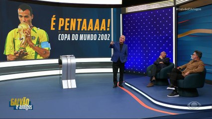 Romário deseja feliz aniversário para Galvão: "qualquer hora vou no seu programa"