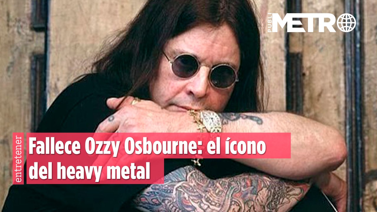 Murió Ozzy Osbourne: el ícono del heavy metal tenía 76 años