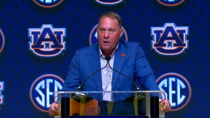 Auburn's Hugh Freeze Discusses Slowing Down on Offense after Mistake Filled 2024