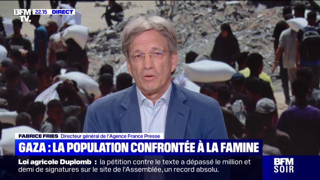 Journalistes de l'AFP à Gaza: On a reçu des appels de détresse , raconte Fabrice Fries, directeur général de l'agence