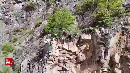 KGM’den dik ve sarp yamaçlardaki güvenlik için çelik ağ uygulaması