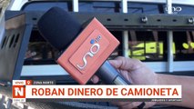 robo dinero de camioneta