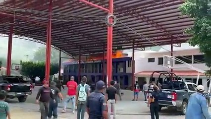 Incendio en instalaciones del Ayuntamiento de Chicoasén, Chiapas