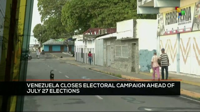 FTS 16:30 22-07: Venezuela closes electoral campaign ahead of July 27 elections