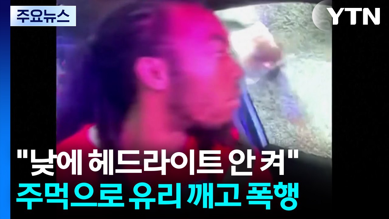 대낮에 헤드라이트 안 켰다고...미 경찰, 흑인 운전자 폭행 논란 / YTN