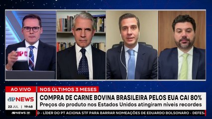 Alerta vermelho? Compra de carne bovina brasileira pelos EUA cai 80% após taxação de Trump