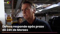 Defesa de Bolsonaro responde Moraes e diz que ex-presidente não sabia de proibição de entrevistas