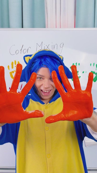 Satisfying Color Trick You Have to See! 😍🎨 #art #hacks
