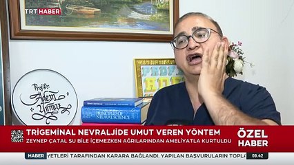 Trigeminal nevraljide umut veren yöntem