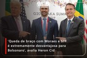 ‘Queda de braço com Moraes e STF é extremamente desvantajosa para Bolsonaro’, avalia Heron Cid