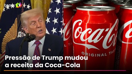 Coca-Cola aceita pedido de Trump e terá versão com açúcar de cana nos EUA